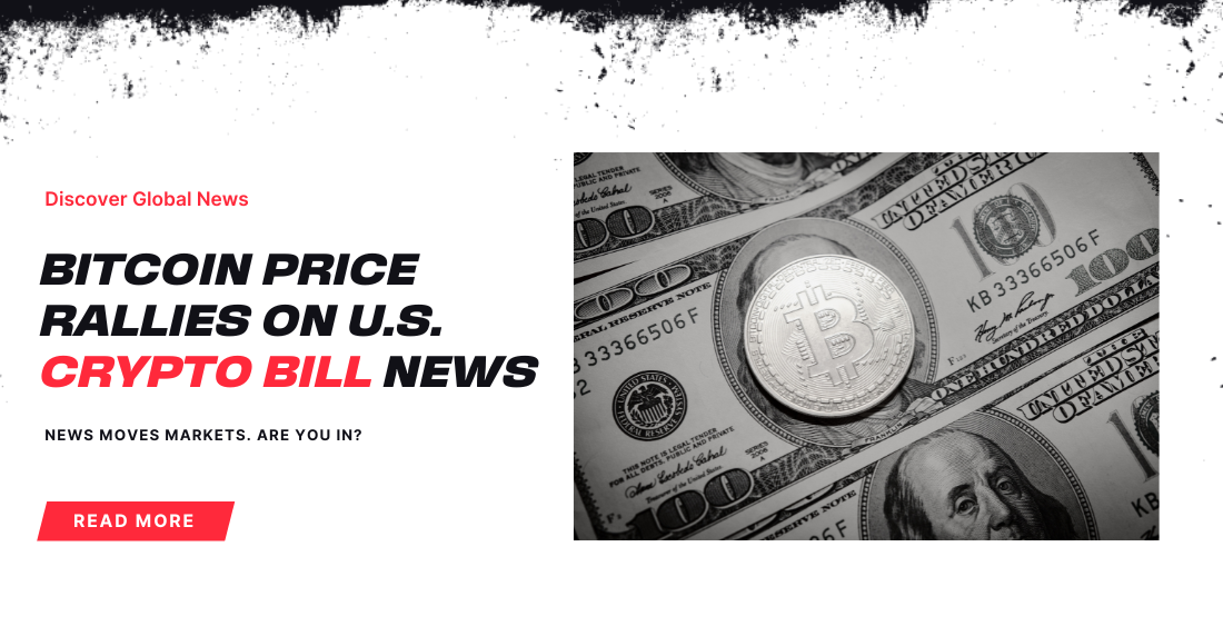 Bitcoin price showing rally toward $119K with euro, gold, and global markets in focus.