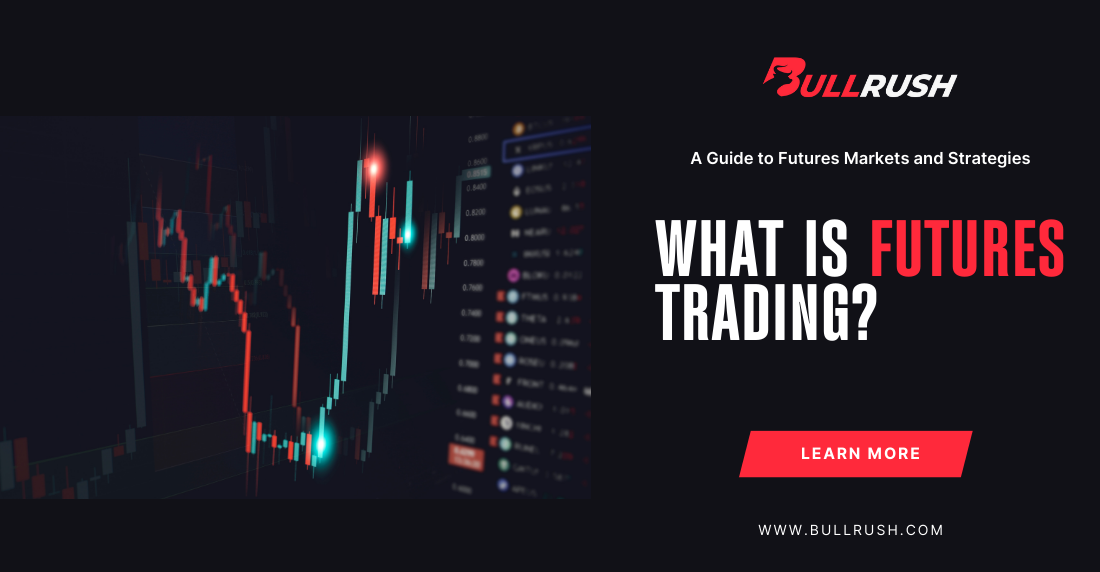 Futures trading involves buying or selling contracts for commodities or financial instruments at a set price for future delivery.