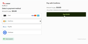 Confirm Your Deposit Details on BullRush