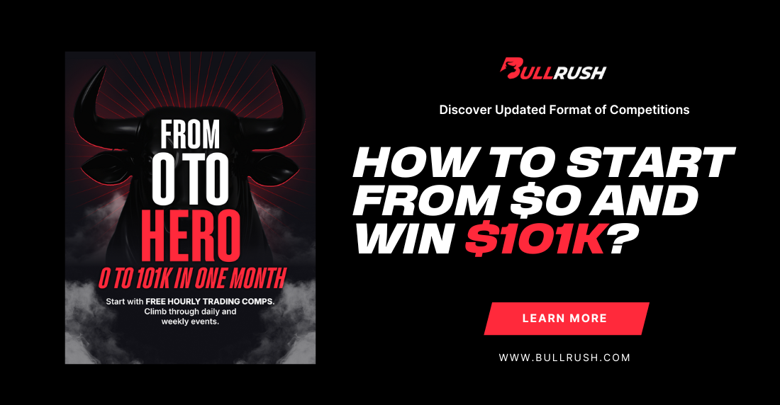 Start Trading from $0 and Win Up to $100K with BullRush Trading Competition